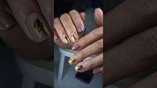 БОМБАНУЛА ОСЕНЬ🍁🍁🍁 nail nails дизайнногтей маникюр ногти manicure nailart russianmanicure [upl. by Lachish]