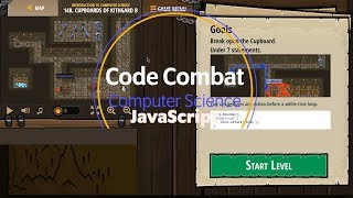 Code Combat  Level 14B JavaScript Tutorial [upl. by Leahcir]