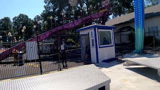 Atmosphere 360 Flat Ride at Oaks Park [upl. by Ramyaj]