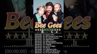 Bee Gees  Greatest Hits Full Album 60s 70s 80s  Best Songs Of Bee Gees Playlist [upl. by Eiralam]