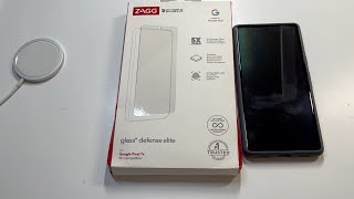 ZAGG InvisibleShield® Glass Elite for Pixel 7a Installation and Review [upl. by Senaj958]