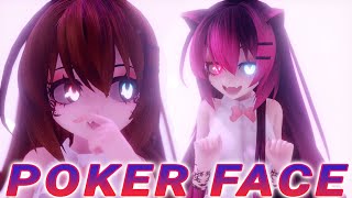 MMDTikTok Poker Face Motion DL Little Mira 🌸 [upl. by Arza]