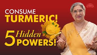 5 Health Benefits of Turmeric How Turmeric Can Transform Your Health  Wonder Spice  Dr Hansaji [upl. by Rolyat]