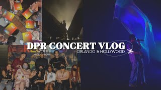 dpr concert vlog orlando amp hollywood [upl. by Samale]