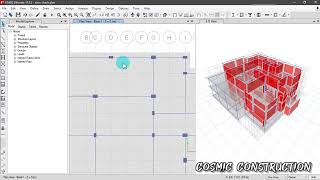 STRUCTURAL DETAILING IN ETABS V18 [upl. by Issiah940]