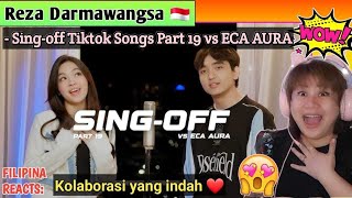 REZA DARMAWANGSA  SingOff Part 19 Beautiful Things we cant be friends vs ECA AURA  REACTS [upl. by Aciras83]