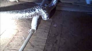 Incorrect Plumbed HVAC Condensate Drain Line Found by Franklin TN Home Inspectorwmv [upl. by Aynnat]