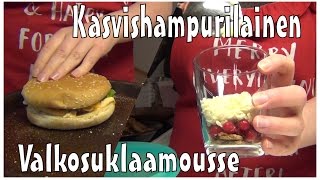 Hampurilainen linssipihvillä amp valkosuklaamousse [upl. by Kela475]