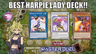 Best Harpie Lady Deck  Crushing Meta  YuGiOh Master Duel [upl. by Lowson]