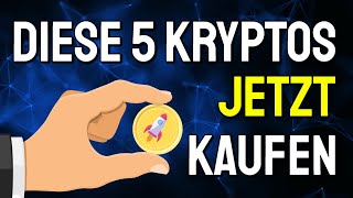 DIESE 5 KRYPTOS JETZT KAUFEN🚀📈 [upl. by Felipa418]