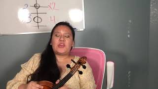 Two octave E Major scale Violin tutorial [upl. by Enrica]