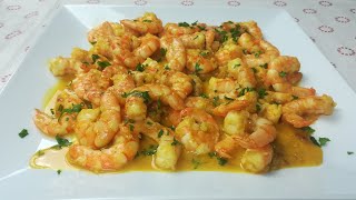 Langostinos con Salsa de Coco [upl. by Adrien]