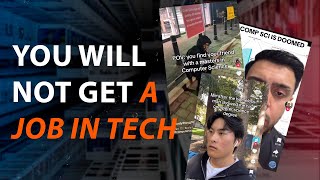 TikTok says you will not get job in tech were doomed [upl. by Einnaej334]