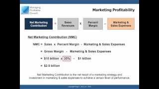 Marketing Performance Metrics  Profitability Metrics [upl. by Gene]