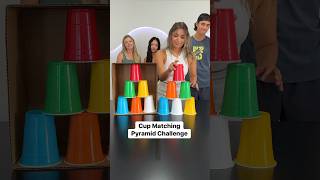 Cup Matching Pyramid Challenge [upl. by Iroc]