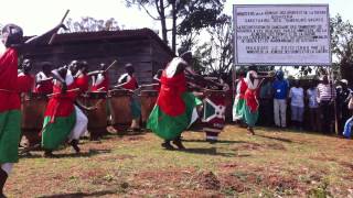 Drummers of Gitega Burundi [upl. by Nappie]