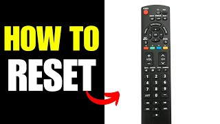 How To Reset Panasonic Tv Remote Control [upl. by Emalee488]