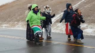 Mana Wahine Haka at Standing Rock  Official [upl. by Ilesara]