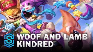 Woof and Lamb Kindred Skin Spotlight  League of Legends [upl. by Sherourd722]