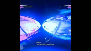 GOGETA SSJ4 ULTRA BIG BANG KAMEHAMEHA VS GOGETA BLUE ULTIMATE KAMEHAMEHA  BEAM CLASH DRAGON BALL [upl. by Lipinski]