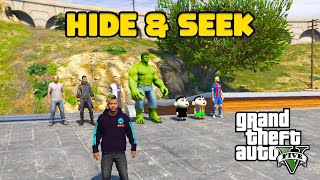 GTA 5  HIDE amp SEEK WITH RONALDO AND MESSI [upl. by Cornish754]