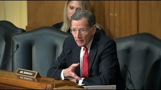 Barrasso Highlights Troubling Benefits for China in BidenBacked Green Energy Push [upl. by Namlaz]