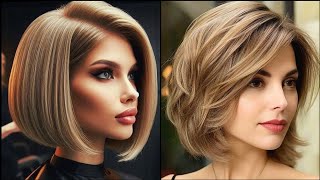 40 Outstanding Short Angled Bob Haircuts for an Easy New Look [upl. by Ronel]