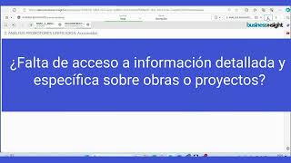 ¿Falta de acceso a información detallada sobre obras o proyectos concretos [upl. by Gnes]