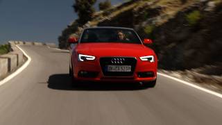 Test das neue Audi A5 Cabrio 20 TFSI quattro [upl. by Hanway82]