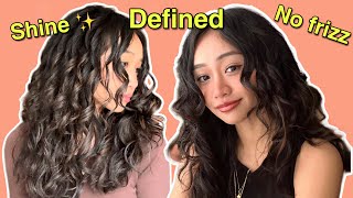 The BEST Wavy Haircare Routine For Frizzy Hair [upl. by Solley]