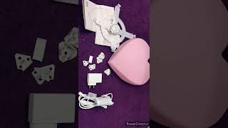 How to install IKEA Heart light ❤️IKEA light ikea lamp unbox beautiful light❤️ [upl. by Ococ598]