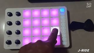 Mwave SMC PAD  AEROBAND on IOS Garage Band [upl. by Jerrylee]