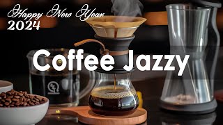 Jazz Living amp Coffee  Positive Jazz and Bossa Nova for New Year Relax StudyWork [upl. by Sinnod977]