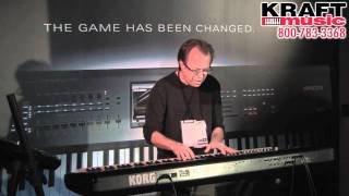 Kraft Music  Korg Kronos Demo with John Novello NAMM 2011 HIGH QUALITY [upl. by Beaulieu]