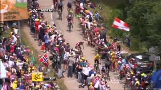 Tour De France 12  stage 12 Highlights courtesy ASO [upl. by Nilyaj]