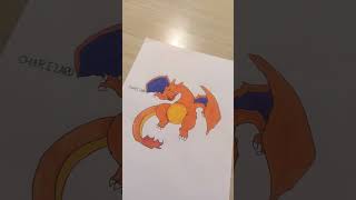 Leons Charizard drawing nakshjasmine5746 [upl. by Enert]