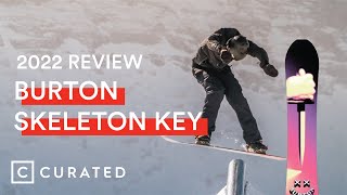 2022 Burton Skeleton Key Snowboard Review  Curated [upl. by Jim547]