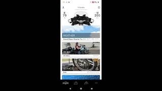 BMW Motorrad Connected App clearing Cache and setting permissions [upl. by Wenonah]