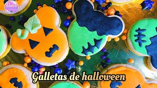 Cómo decorar galletas para halloween SÚPER FÁCILES [upl. by Htebyram]