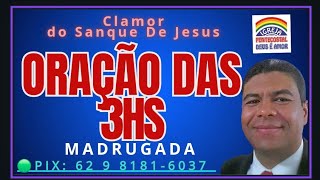 PODEROSA ORAÇÃO 3HS 🟢Clamor do Sanque De Jesusevangelismardias revelaçõesipda [upl. by Leirum]