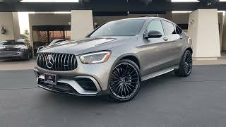 2020 Mercedes GLC 63 in Mojave silver [upl. by Eilsel]