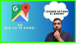 ⩥ COMO ACTIVAR EL DETECTOR DE RADARES EN GOOGLE MAPS [upl. by Ribak673]