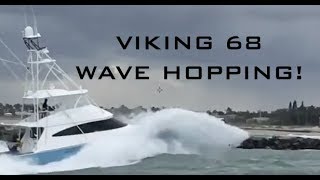 VIKING YACHTS 68 ROUGH SEAS  Billfish TV 080 [upl. by Genaro203]