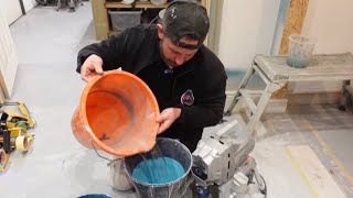 How to clean your Airless Paint Sprayer between paint changes  using a QTech QT290 [upl. by Stringer95]