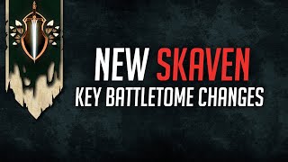 NEW Skaven Battletome  Key Changes  Age of Sigmar Tactics [upl. by Rotceh]