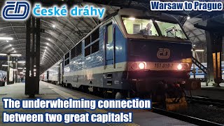 ČD InterCity from Warsaw to Prague Underwhelming [upl. by Zertnom]