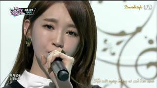 VIETSUB131114The Letter  Davichi  MCountdown Comeback Stage [upl. by Collum]