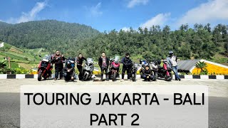 TOURING JAKARTA  BALI DENGAN MOTOR MATIC MAKIN MENANTANG PART2 [upl. by Aynas125]