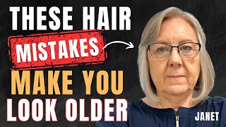 Hair Mistakes That Age You Faster  COMMON and SIMPLE TO FIX Problems bobhairstyle youthful [upl. by Esinahs]