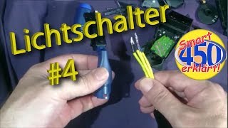 Smart Fortwo Lichtschalter zusammen bauen Blinkerschalter Reparatur English Subtitle [upl. by Dyna]